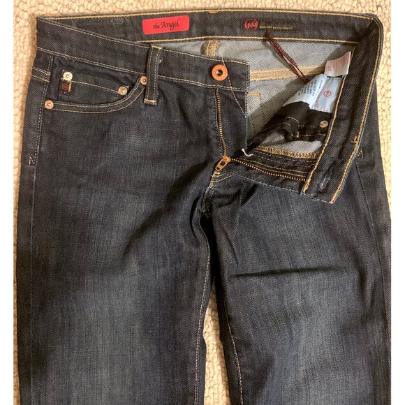 AG Adriano Goldschmied The Angel Bootcut Dark Wash Women's Denim Jeans Size 26R - Picture 9 of 11